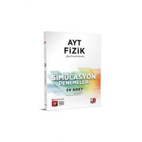 Ayt Fizik Simülasyon Denemeleri 24"lü 2324 - 3D Yayınları