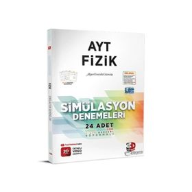 Ayt Fizik Simülasyon Denemeleri 24"lü 2324 - 3D Yayınları