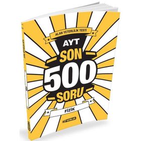 AYT Fizik Son 500 Soru Hız Yayınları