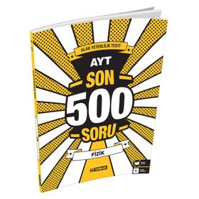 AYT Fizik Son 500 Soru Hız Yayınları
