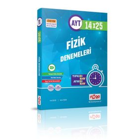 AYT Fizik Tamamı Video Çözümlü 14x25 Branş Deneme Nego Yayınları