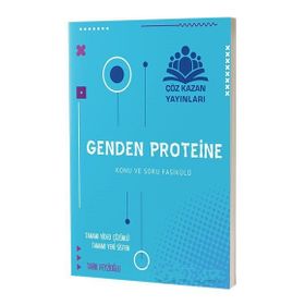 AYT Genden Proteine Konu ve Soru Fasikülü-Çöz Kazan Yayınları