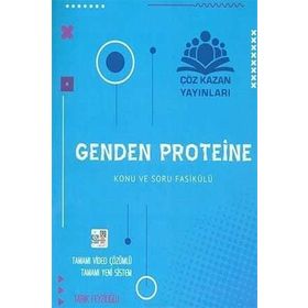 AYT Genden Proteine Konu ve Soru Fasikülü-Çöz Kazan Yayınları