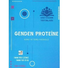 AYT Genden Proteine Konu ve Soru Fasikülü-Çöz Kazan Yayınları