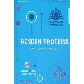 AYT Genden Proteine Konu ve Soru Fasikülü-Çöz Kazan Yayınları