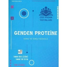 AYT Genden Proteine Konu ve Soru Fasikülü-Çöz Kazan Yayınları