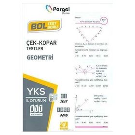 AYT Geometri Çek Kopar Testler-Pergel Yayınları