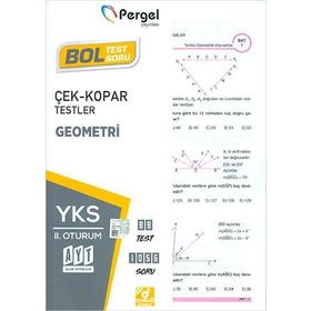 AYT Geometri Çek Kopar Testler-Pergel Yayınları