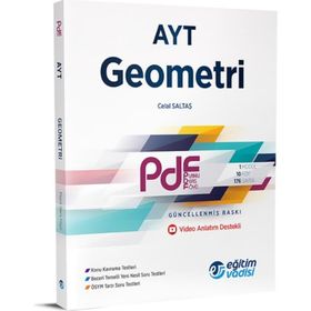 AYT Geometri Pdf Planlı Ders Föyü - Eğitim Vadisi Yayınları