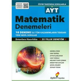 AYT Geometri Soru Bmankası Azza TYT 10 Matematik Denemesi-Aydın Yayınları