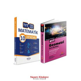 AYT Geometri Soru Bmankası Azza TYT 10 Matematik Denemesi-Aydın Yayınları