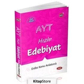 AYT Hızlı Edebiyat Enfes Konu Anlatımlı Data Yayınları