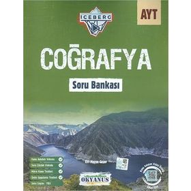 AYT Iceberg Coğrafya Soru Bankası Okyanus Yayınları