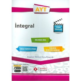 AYT İntegral Kazanım Merkezli Soru Kitapçığı-Sonuç Yayınları