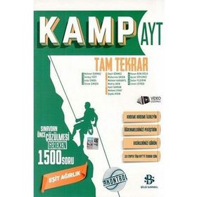 AYT Kamp Eşit Ağırlık Tam Tekrar Bilgi Sarmal Yayınları Bilgi Sarmal Yayınları