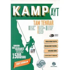 AYT Kamp Eşit Ağırlık Tam Tekrar Bilgi Sarmal Yayınları Bilgi Sarmal Yayınları