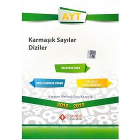 AYT Karmaşık Sayılar Diziler Kazanım Merkezli Soru Kitapçığı - Sonuç Yayınları