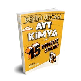 AYT Kimya 15 Deneme Sınavı Benim Hocam Yayınları