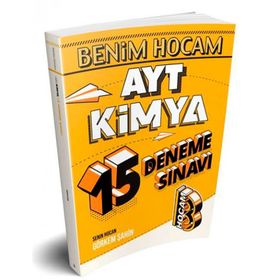 AYT Kimya 15 Deneme Sınavı Benim Hocam Yayınları