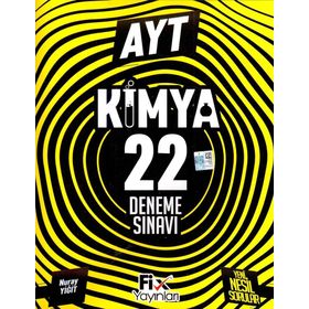 AYT Kimya 22 Denemeleri-Fix Yayınları