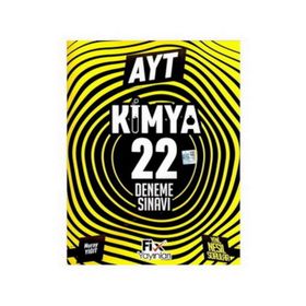 AYT Kimya 22 Denemeleri-Fix Yayınları