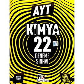 AYT Kimya 22 Denemeleri-Fix Yayınları