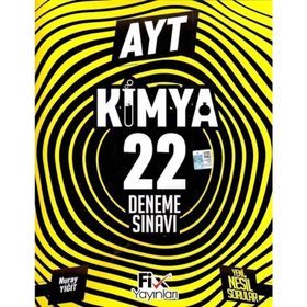 AYT Kimya 22 Denemeleri-Fix Yayınları