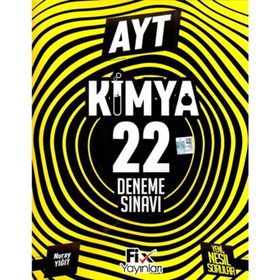 AYT Kimya 22 Denemeleri-Fix Yayınları