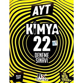 AYT Kimya 22 Denemeleri-Fix Yayınları