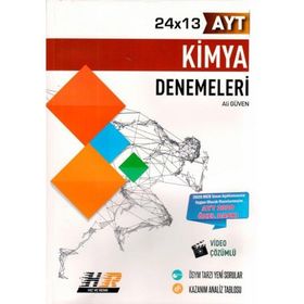 AYT Kimya 24x13 Deneme - Hız ve Renk Yayınları