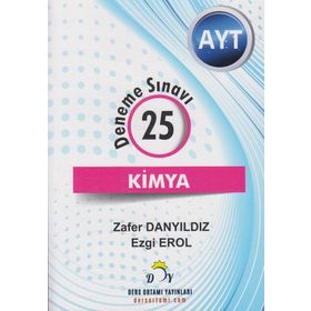 AYT Kimya 25 Deneme Sınavı Ders Ortamı Yayınları