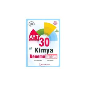 AYT Kimya 30 Deneme Palme Yayınları