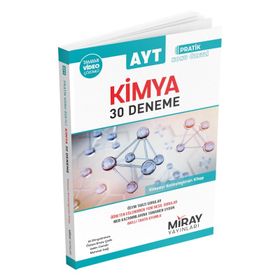 AYT Kimya 30 Deneme Sınavı-Miray Yayınları