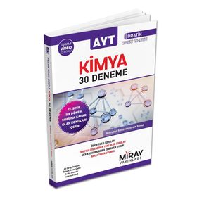 AYT Kimya 30 Deneme Sınavı-Miray Yayınları