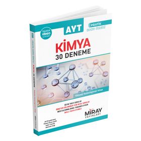 AYT Kimya 30 Deneme Sınavı-Miray Yayınları