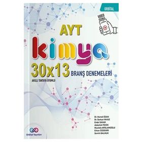 AYT Kimya 30 x 13 Branş Denemeleri - Orbital Yayınları