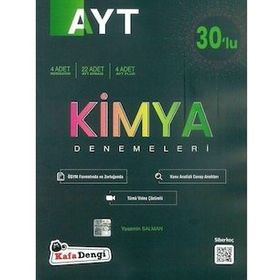 AYT Kimya 30'lu Deneme Kafadengi Yayınları
