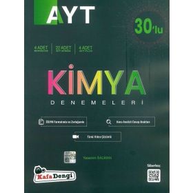 AYT Kimya 30'lu Deneme Kafadengi Yayınları