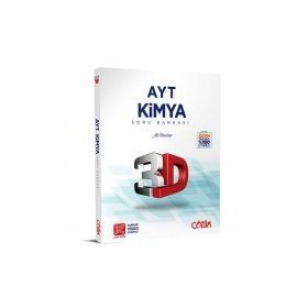 AYT Kimya 3D Soru Bankası Çözüm Yayınları