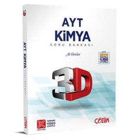 AYT Kimya 3D Soru Bankası Çözüm Yayınları