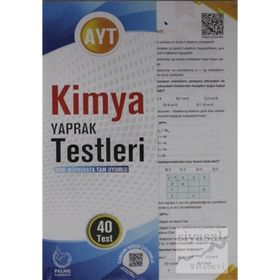 AYT Kimya 40'lı Yaprak Testleri-Palme Yayınları