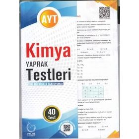 AYT Kimya 40'lı Yaprak Testleri-Palme Yayınları