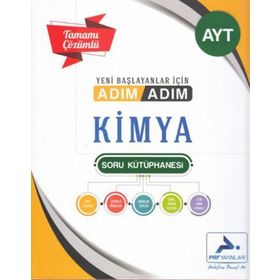 AYT Kimya Adım Adım Soru Kütüphanesi Paraf Yayınları