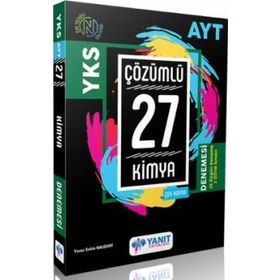 AYT Kimya Çözümlü 27 Deneme Yanıt Yayınları