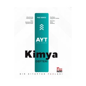 AYT Kimya Defteri - Faz Yayınları