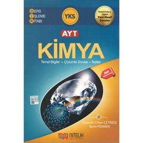 AYT Kimya Ders İşleme Kitabı-Nitelik Yayınları