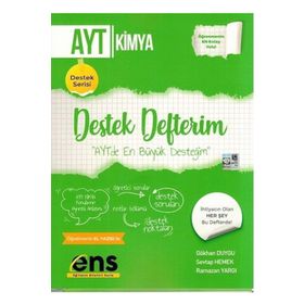 AYT Kimya Destek Defterim Ens Yayıncılık