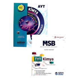AYT Kimya Güncel MSB Modüler Soru Bankası-Eğitim Vadisi Yayınları