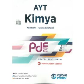 AYT Kimya Güncel PDF Planlı Ders Föyü-Eğitim Vadisi