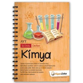 AYT Kimya İçi Dolu Defter Hiper Zeka Yayınları